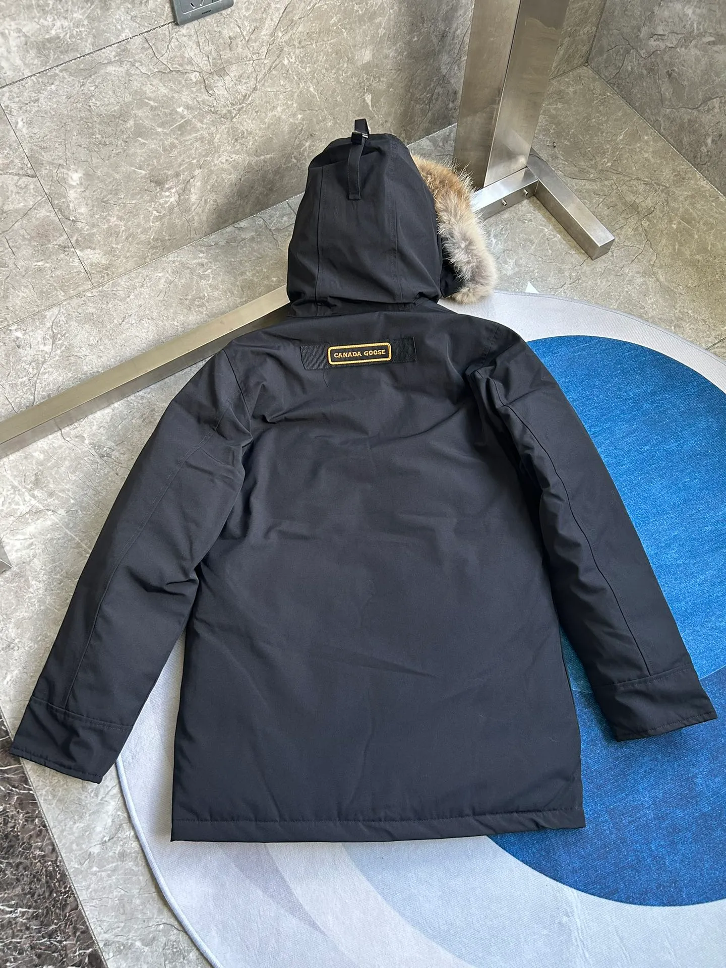 P720 Big Goose 13 Langford men's down jacket. Color (red label) black, dark blue, off-white, gray, gray camouflage. Color (black label) black black label, gray black label. Size: S. M. L. XL. XXL.